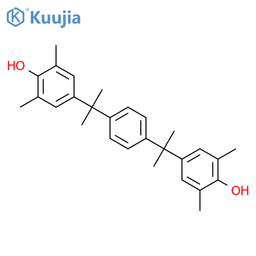 alpha,alpha'-Bis(4-hydroxy-3,5-dimethylphenyl)-1,4-diisopropylbenzene structure