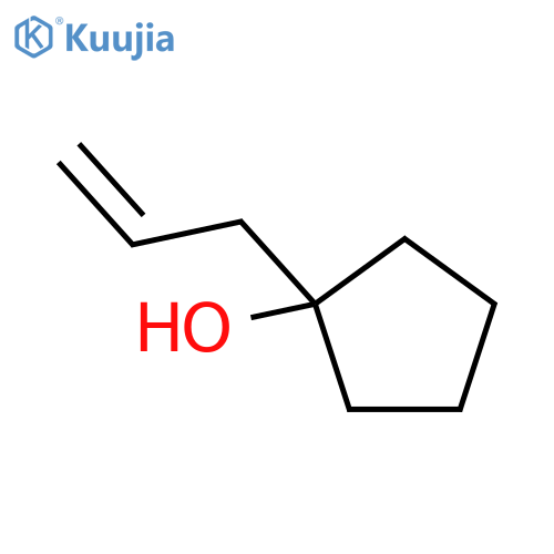 1-(prop-2-en-1-yl)cyclopentan-1-ol structure