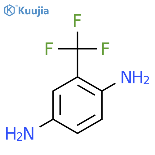 2-(Trifluoromethyl)benzene-1,4-diamine structure