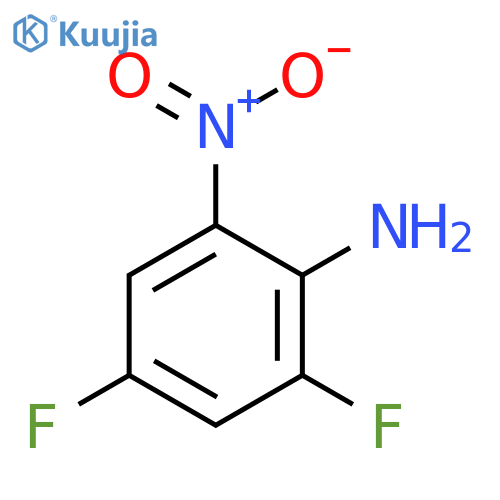 2,4-Difluoro-6-nitroaniline structure