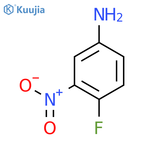4-Fluoro-3-nitroaniline structure