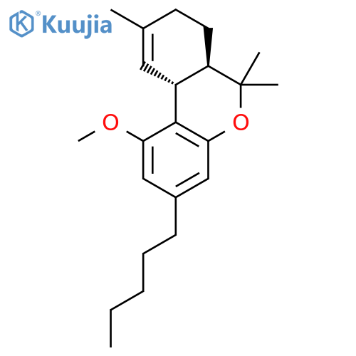 6H-Dibenzo[b,d]pyran,6a,7,8,10a-tetrahydro-1-methoxy-6,6,9-trimethyl-3-pentyl-, (6aR,10aR)- structure
