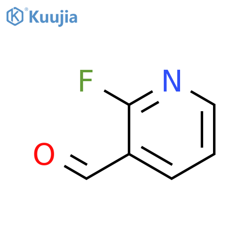 2-fluoropyridine-3-carbaldehyde structure