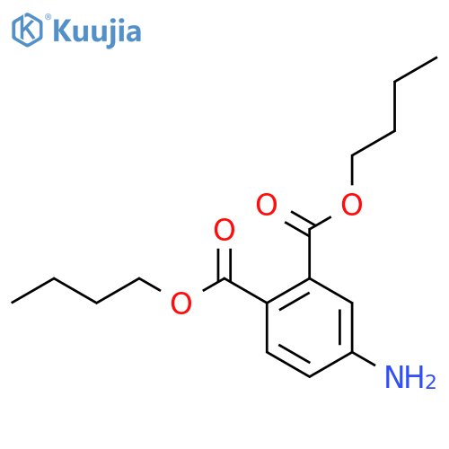 Dibutyl 4-aminophthalate structure