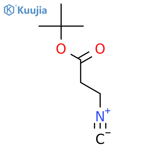 TERT-BUTYL 3-ISOCYANOPROPIONATE structure