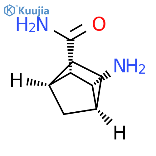 Bicyclo[2.2.1]heptane-2-carboxamide, 3-amino-, (1R,2S,3R,4S)- (9CI) structure