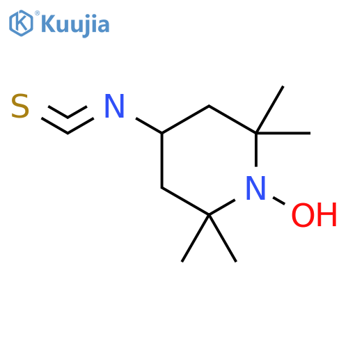 4-Isothiocyanato-2,2,6,6-tetramethylpiperidine 1-Oxyl structure