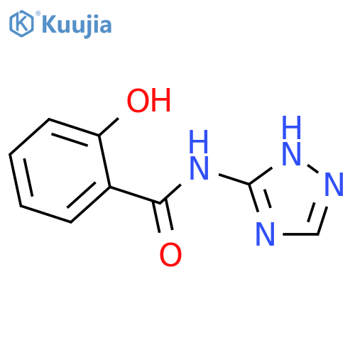 3-(Salicyloylamino)-1,2,4-triazole structure