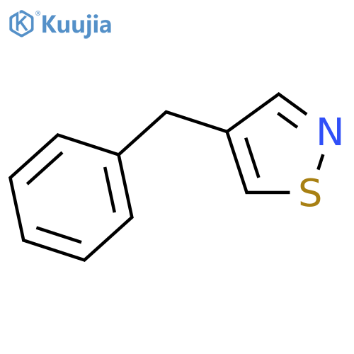 Isothiazole,4-(phenylmethyl)- structure