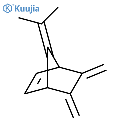bicyclo[2.2.1]hept-2-ene,5,6-bis(methylene)-7-(1-methylethylidene)- structure