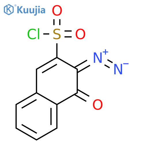 2-Naphthalenesulfonylchloride, 3-diazo-3,4-dihydro-4-oxo- structure