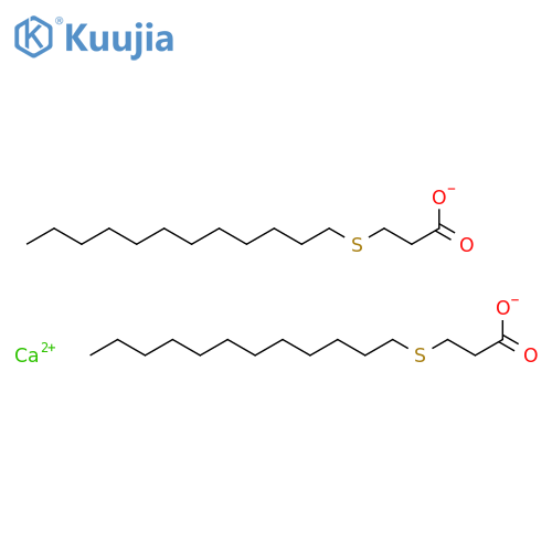 calcium bis[3-(dodecylthio)propionate] structure
