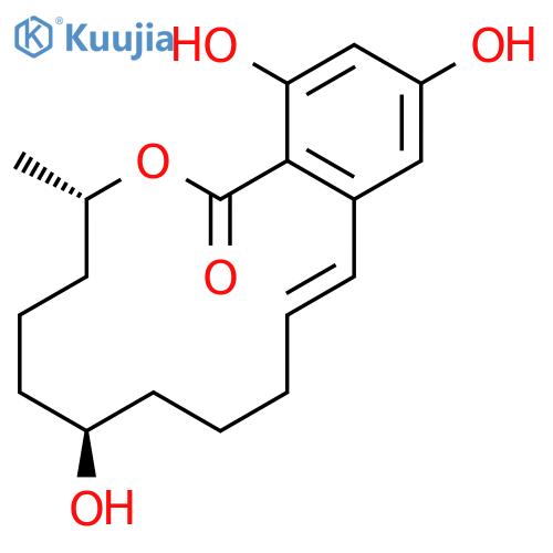 α-Zearalenol structure