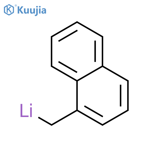 Lithium, (1-naphthalenylmethyl)- structure