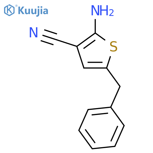2-Amino-5-Benzylthiophene-3-Carbonitrile structure