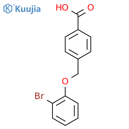 4-(2-Bromophenoxy)methylbenzoic Acid structure