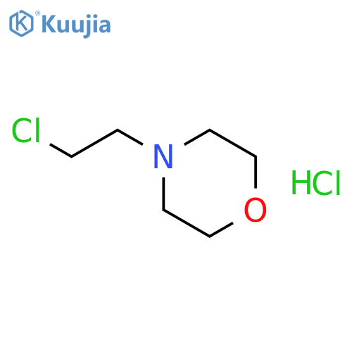4-(2-Chloroethyl)morpholine hydrochloride structure