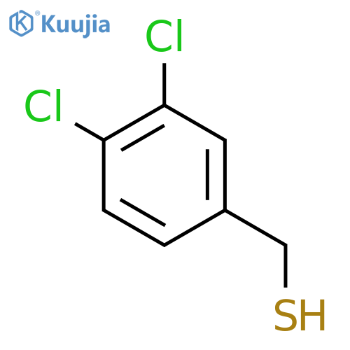 3,4-Dichlorobenzyl mercaptan structure