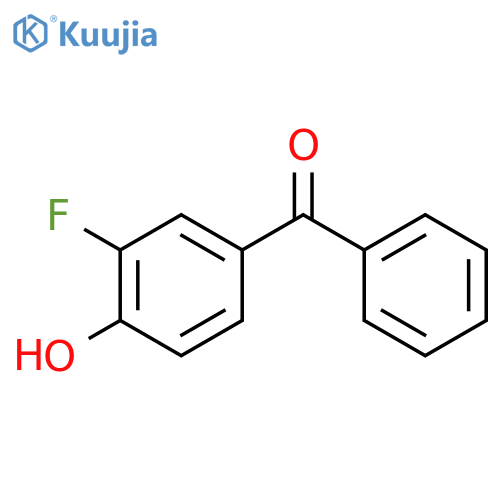 4-benzoyl-2-fluorophenol structure