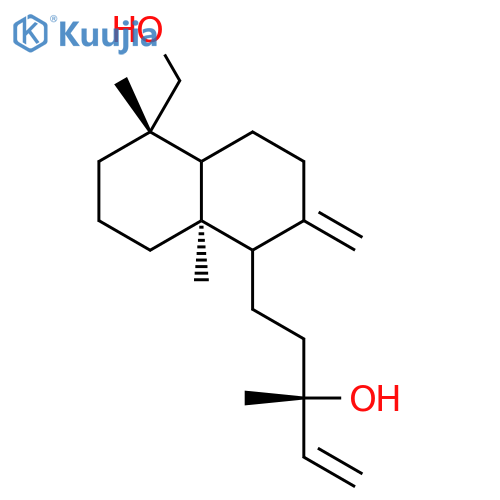 LABD-8(17),14-dien-13,19-diol structure