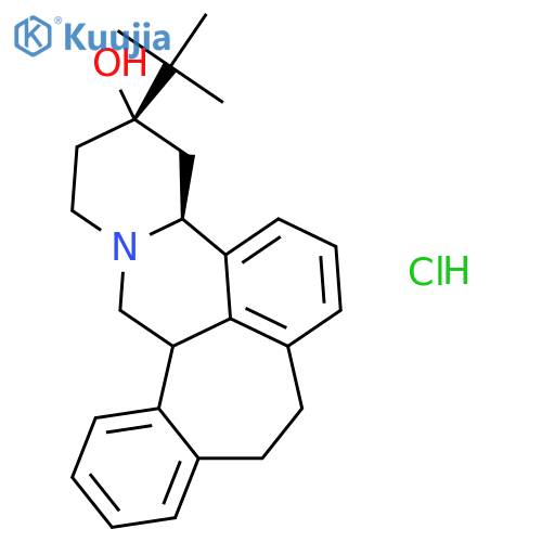 (+/-)-Butaclamol Hydrochloride structure