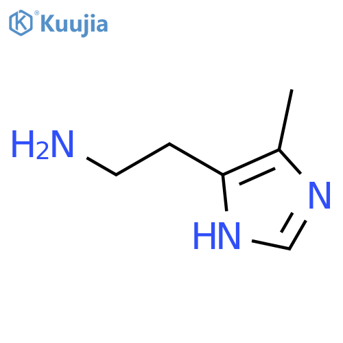 2-(5-methyl-1H-imidazol-4-yl)ethan-1-amine structure
