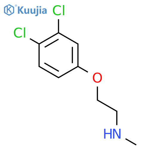 Ethanamine, 2-(3,4-dichlorophenoxy)-N-methyl- structure