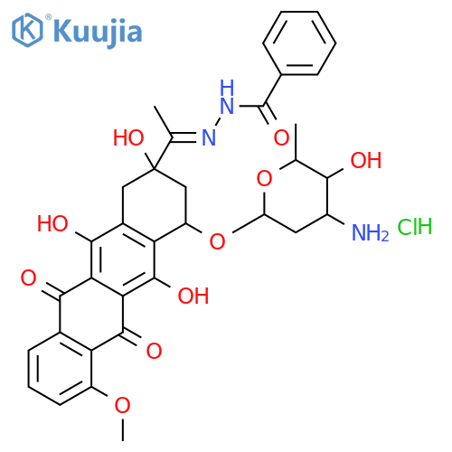 Zorubicin Hydrochloride structure