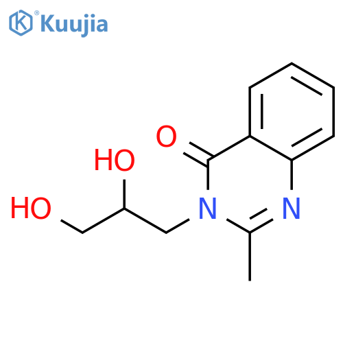 Diproqualone structure