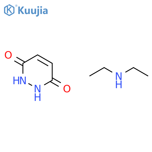 1,2-dihydropyridazine-3,6-dione, compound with diethylamine (1:1) structure