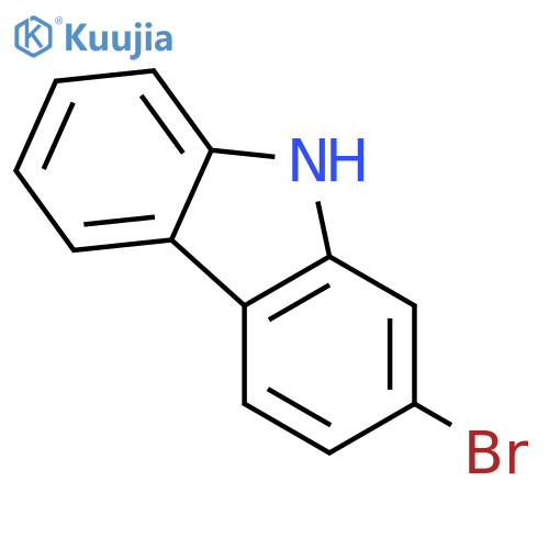 2-Bromo-9H-carbazole structure