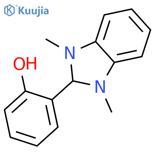 2-(1,3-dimethyl-2H-benzimidazol-2-yl)phenol structure