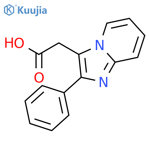 2-(2-Phenylimidazo1,2-APyridin-3-Yl)Acetic Acid structure