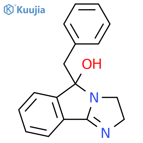 3H-Imidazo[2,1-a]isoindol-5-ol, 2,5-dihydro-5-(phenylmethyl)- structure