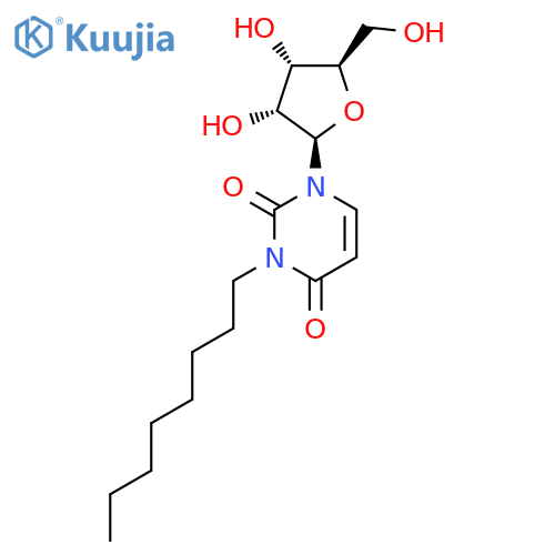 Uridine, 3-octyl- structure