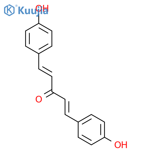 Bis-1,5-(4-Hydroxyphenyl)-1,4-Pentadien-3-one structure