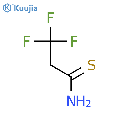 3,3,3-trifluoropropanethioamide structure