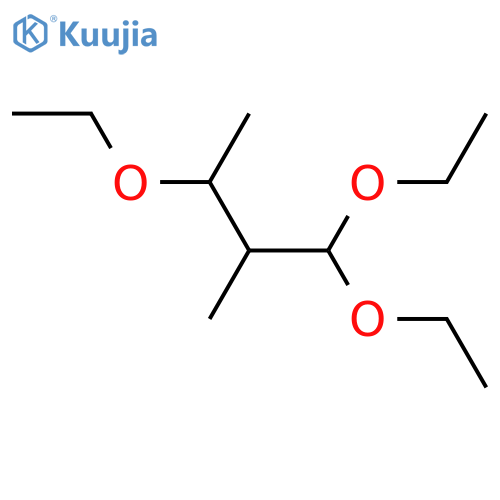1,1,3-Triethoxy-2-methyl-butane structure