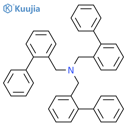 [1,1'-Biphenyl]-2-methanamine, N,N-bis([1,1'-biphenyl]-2-ylmethyl)- structure