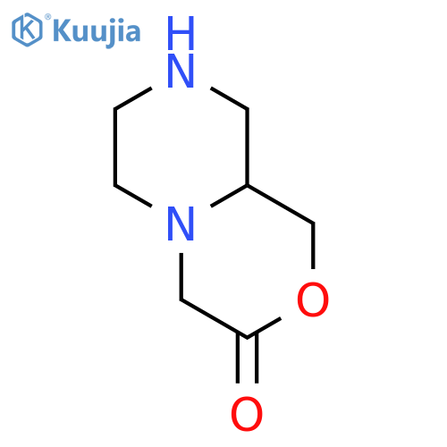 Pyrazino[2,1-c][1,4]oxazin-3(4H)-one,hexahydro- structure