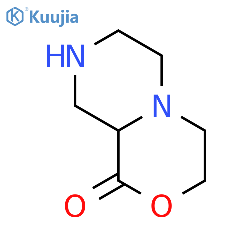 octahydropiperazino[2,1-c]morpholin-1-one structure
