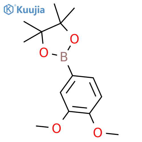 3,4-Dimethoxyphenylboronic acid, pinacol ester structure