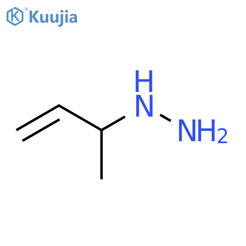 (but-3-en-2-yl)hydrazine structure