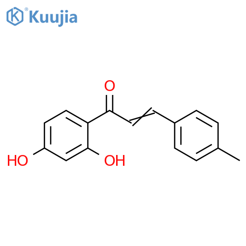 2-Propen-1-one, 1-(2,4-dihydroxyphenyl)-3-(4-methylphenyl)- structure