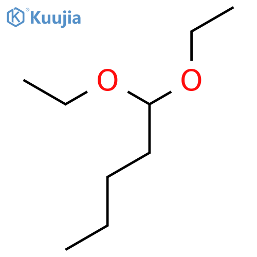 1,1-Diethoxypentane structure