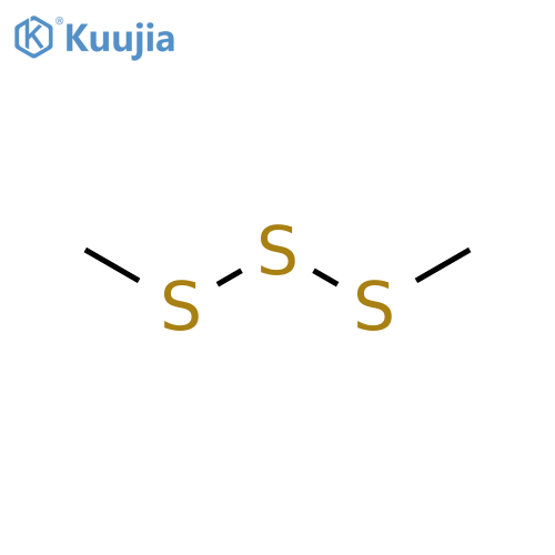 Dimethyl trisulphide structure