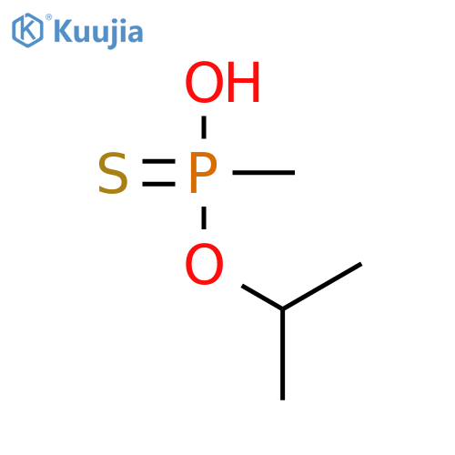 O-propan-2-yl hydrogen methylphosphonothioate structure