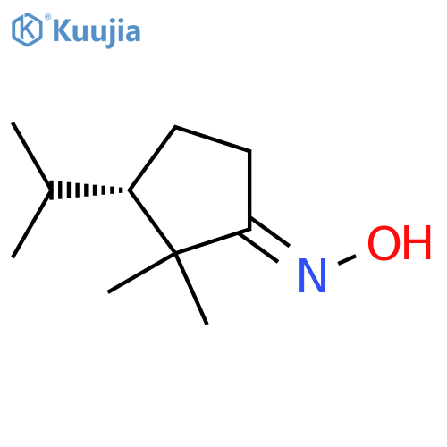 Cyclopentanone,2,2-dimethyl-3-(1-methylethyl)-, oxime, (1E,3S)- structure