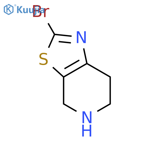 2-Bromo-4,5,6,7-tetrahydrothiazolo5,4-cpyridine structure