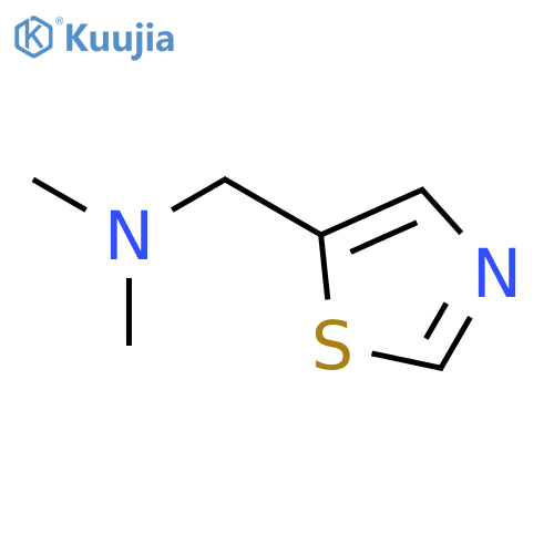 5-Thiazolemethanamine,N,N-dimethyl- structure
